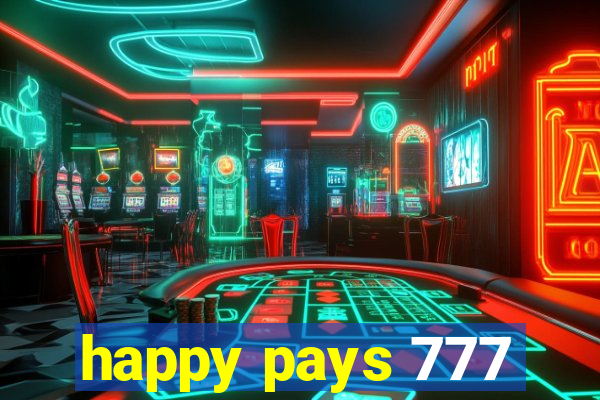 happy pays 777